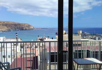 Studio at Arona 200 m away from the beach with sea view furnished balcony and wifi has Balcony rooms