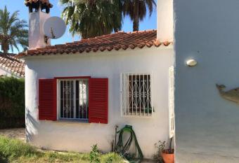 2 bedrooms house with shared pool terrace and wifi at Denia 2 km away from the beach has Smoking rooms