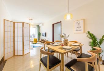 Guangzhou Tower Japanese-style Apt has Balcony rooms