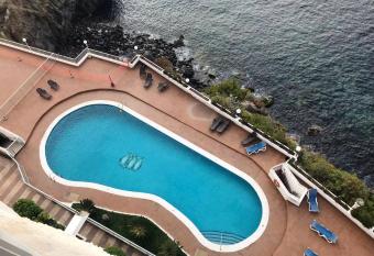 Studio at San Marcos 700 m away from the beach with sea view shared pool and furnished balcony has Balcony rooms