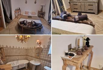 Chambre fiora has rooms with a private hot tub