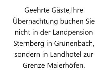 Landpension Sternberg has Balcony rooms