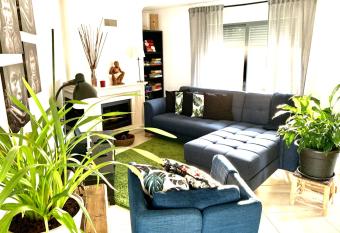 2 bedrooms appartement with city view furnished terrace and wifi at Sesimbra 2 km away from the beach has Balcony rooms