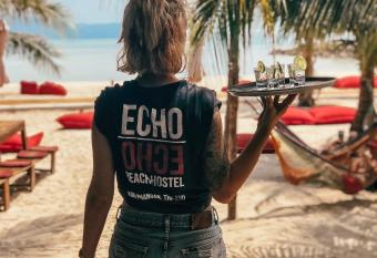 Echo Beach Hostel has Balcony rooms