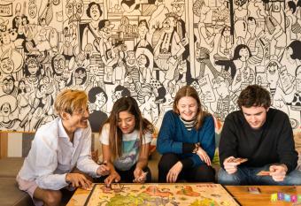 Flock Hostel Kathmandu has Balcony rooms