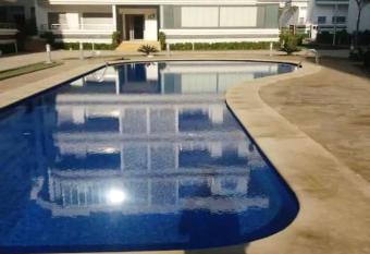 One bedroom appartement with city view shared pool and enclosed garden at El Mansouria 1 km away from the beach has Balcony rooms