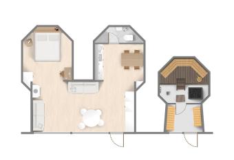 Ilveslinna has Balcony rooms