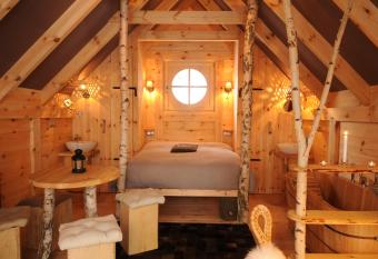 Cabane Lodge Domaine du Lac Chambon allows 18 year olds to book a room