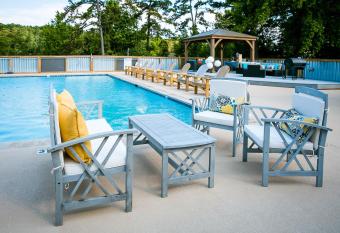 Waterfront Studio with Shared Porch #11 at Long Cove Resort has Balcony rooms