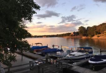 Waterview Studio with Private Porch #28 at Long Cove Resort has Balcony rooms