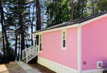 Waterview Studio with Private Porch #10 at Long Cove Resort has Balcony rooms