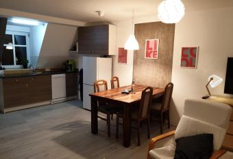 gro  es offenes Loft oder kleine gem  tliche Wohnung mit Balkon has Balcony rooms