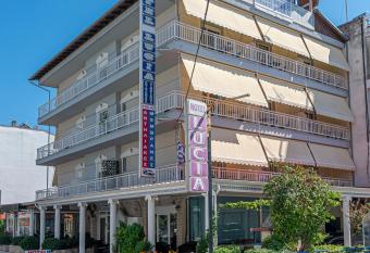 Lucia Hotel Paralia has Balcony rooms