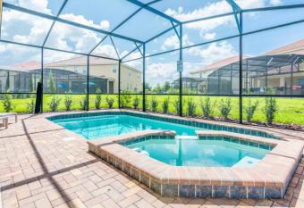 Beautiful Themed Vacation Home with Private Pool ST5509 has Balcony rooms