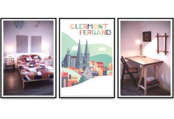 La Grande Maison Clermont - Appartements centre ville has Balcony rooms