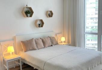 Scandinavian apartment                            ,                                               allows 18 year olds to book a room