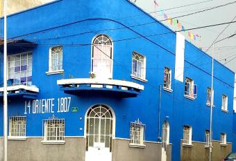 Hostal Azul Puebla Barrio El Alto has Balcony rooms