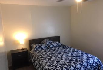 Fully furnished two bedroom apartment allows 18 year olds to book a room