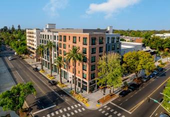 The Fort Sutter Sacramento, Tapestry Collection by Hilton allows 18 year olds to book a room