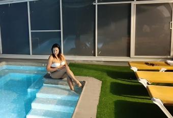 Villa con piscina privada climatizada 29  C has Balcony rooms