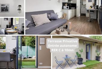 Paris 15 min Cosy home design has Balcony rooms