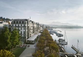 Grand Hotel National Luzern has Balcony rooms