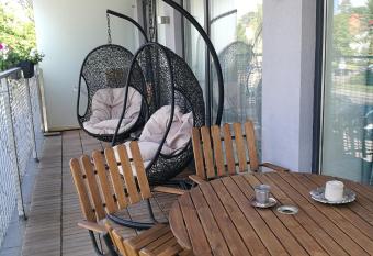 Daliutes apartamentai has Balcony rooms