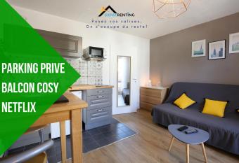 expat renting - Le Sophia - Casino Barri  re - Parking has Balcony rooms