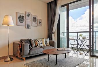 Yussy 1Bedroom Sea View Condo at R&F Princess Cove has Balcony rooms