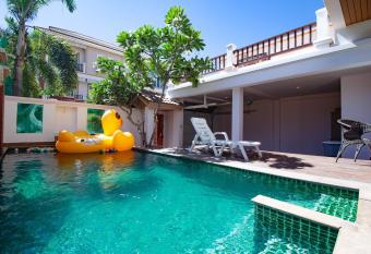 3 Bedroom Town Villa With Private Pool has Balcony rooms