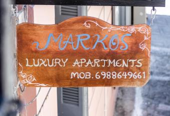 MARKOS LUXURY APARTMENTS has Balcony rooms