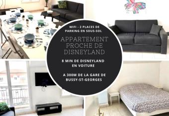 PARIS/DISNEY 50m2 +Balcon Paris   land Appartement has Balcony rooms
