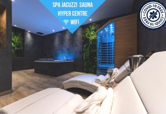 Le SPA & Le Cocon - Jacuzzi - Sauna - Appart H  tel SPA - Melina & Alfred Agen allows 18 year olds to book a room