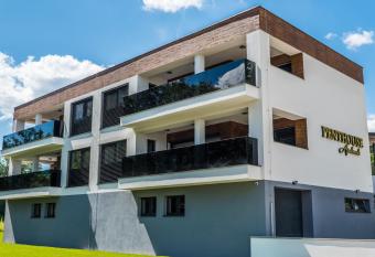 Penthouse apartments has rooms with a private hot tub