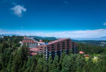 Poiana Brasov Alpin Resort Apartment has rooms with a private hot tub