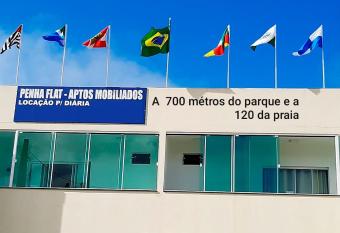 APART Pousada Penha 700 mts do parque has Balcony rooms