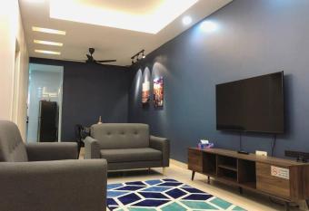 Ipoh Meru Modern Cozy Home NAZ IPOH HOMESTAY has Balcony rooms