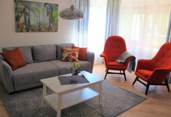 Apartment with parking garage has Balcony rooms