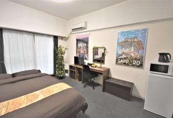 KIYAZA Station Sapporo has Balcony rooms