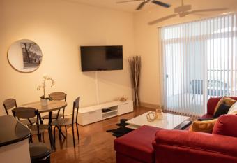 Discounted Penthouse w/ NRG View in the Med Ctr has rooms with a private hot tub