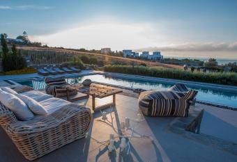 Luxury Paros Villa Sea View Villa Private Pool 4 BDR Tserdakia has Balcony rooms