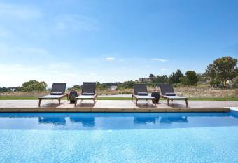 Luxury Rhodes Villa Amina Villa Sea View Private Swimming Pool 4 BDR Kalithea has Balcony rooms