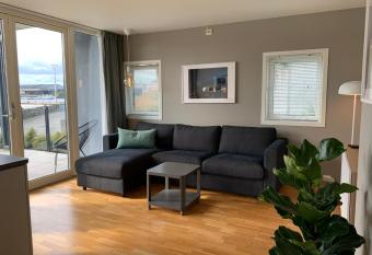 Modern apartment in the Harbour of J  rpeland has Balcony rooms
