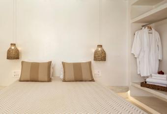 Luxury Naxos Villas Grande Suite Air Conditioning Outdoor Pool 1 Bedroom Stelida allows 18 year olds to book a room