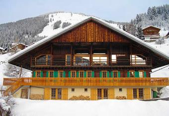 Appartement de 2 chambres avec jardin amenage et wifi a Chatel has Balcony rooms