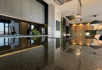 MagSpace Jacuzzi LUXURY Apartment has rooms with a private hot tub