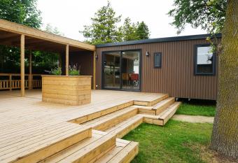 6-persoons Familielodge has Balcony rooms