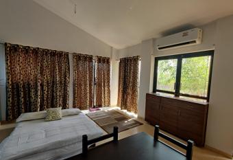 JenJon Karjat Resort - One BHK Premium Chalet with optional SWIMMING POOL has Balcony rooms