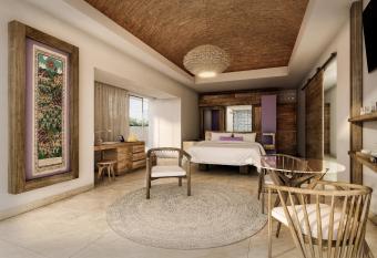 Hotel Xcaret Arte - All Parks All Fun Inclusive - Adults Only has rooms with a private hot tub