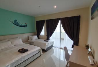 Marina Island Lumut Homestay by Goopro has Balcony rooms